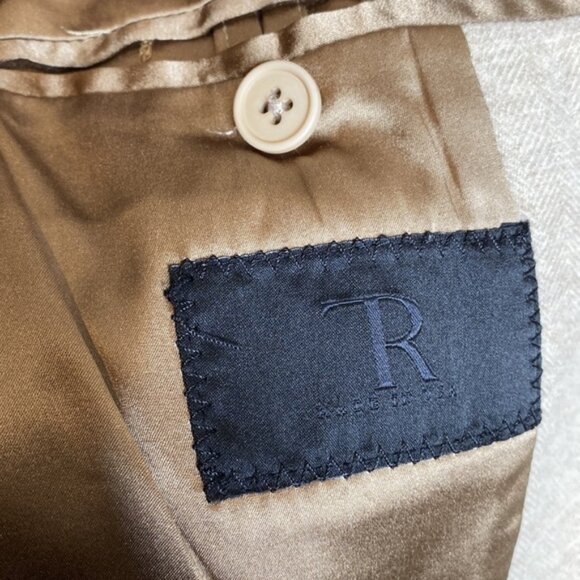 THE ROW Wool Blend Notch Lapel Single Breasted Blazer - Picture 6 of 9